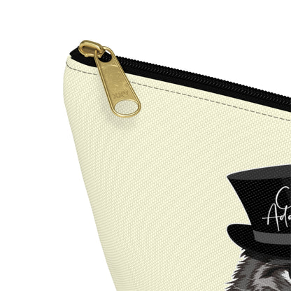 Cat Addict Accessory Bag (Cream)