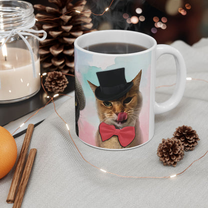 Cats In Hats Mug (White)