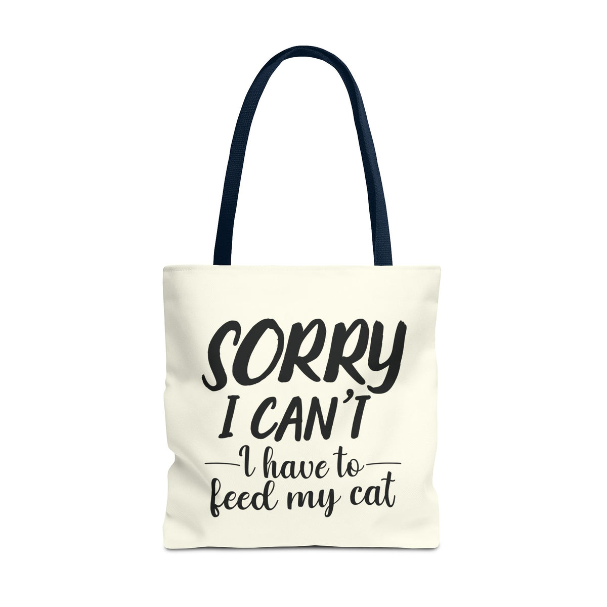 Feed My Cat Tote Bag (Cream)