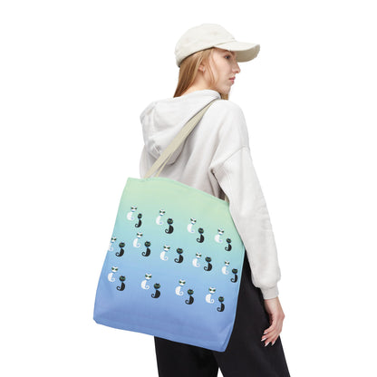My Cat Was Sitting On Me Tote Bag