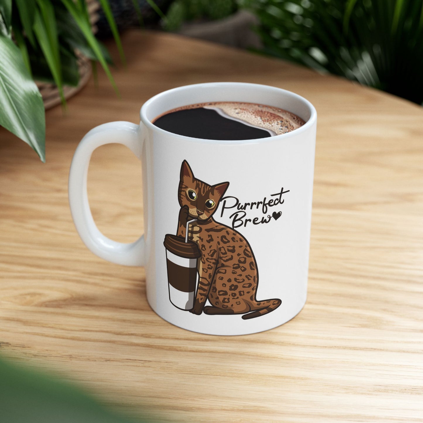 Purrfect Brew Mug (White)