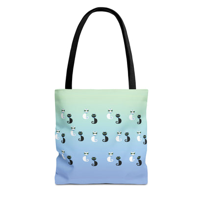 My Cat Was Sitting On Me Tote Bag