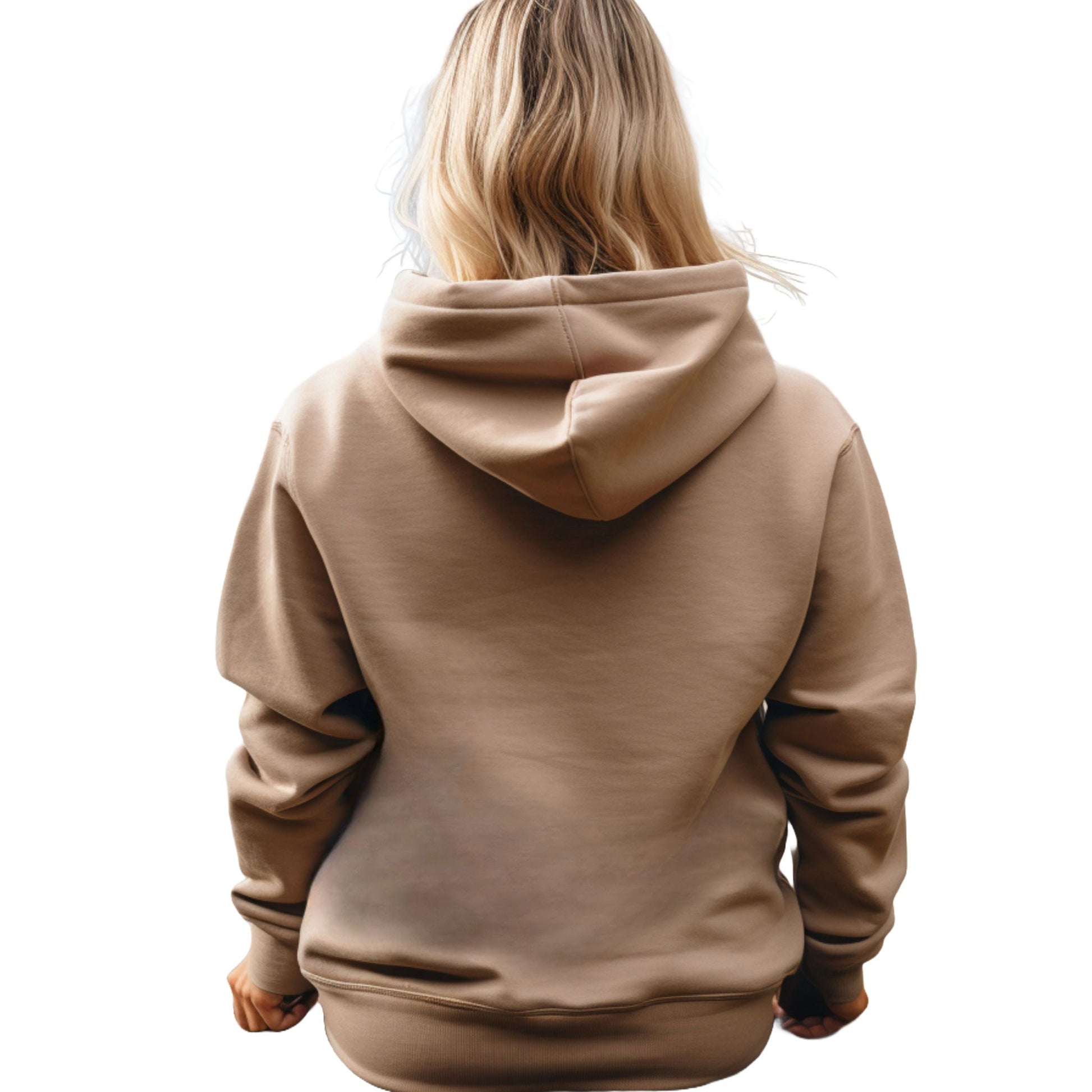 Sand Buzz Off Cat Themed Hooded Sweatshirt Unisex