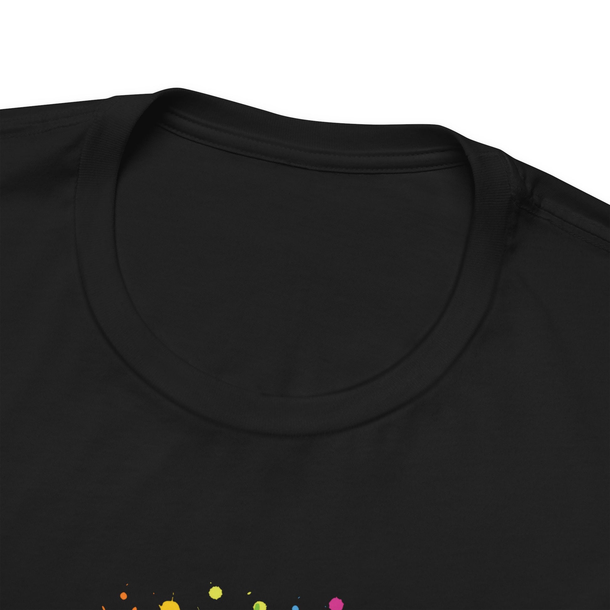 Black Lost In Music Cat T-Shirt Unisex Crew Neck