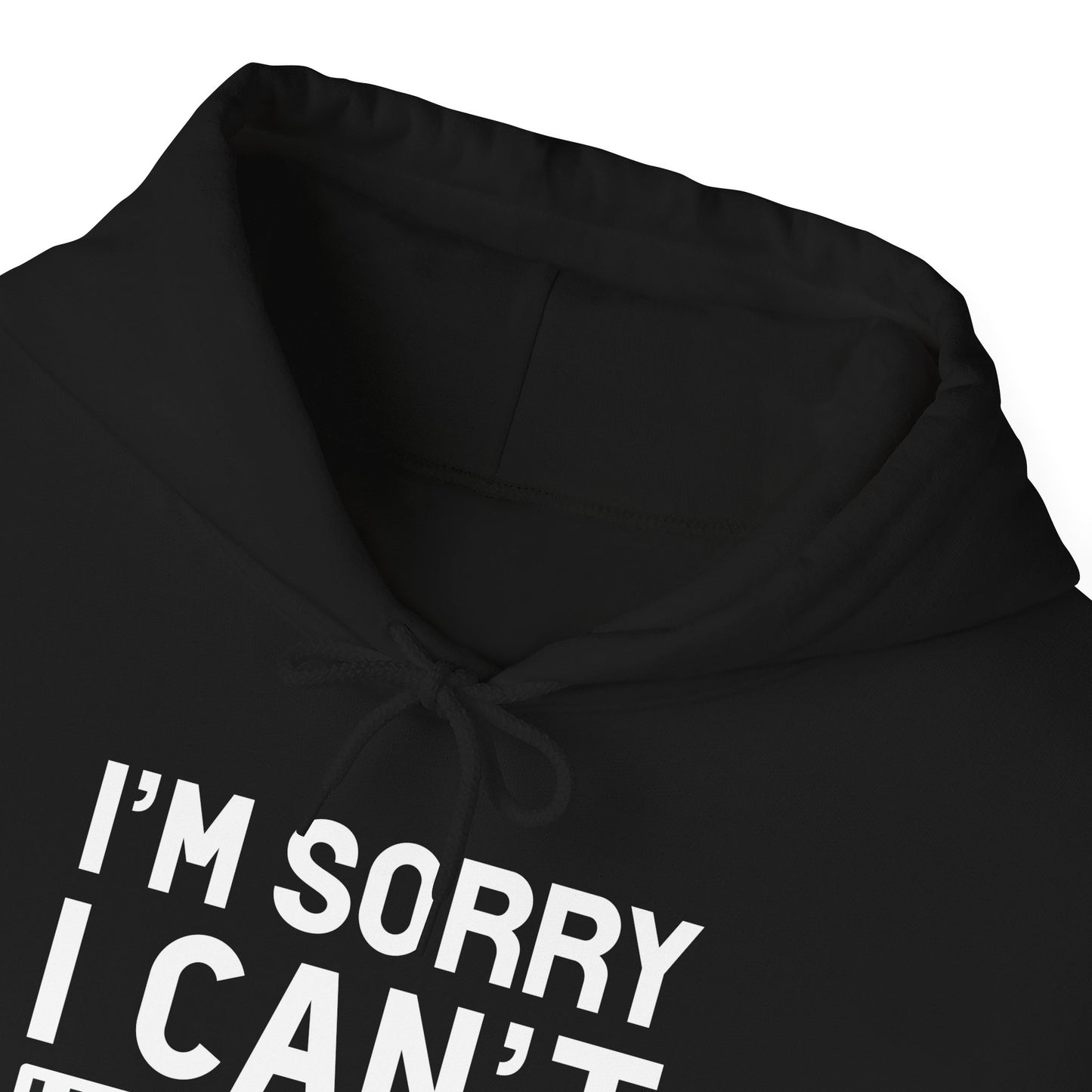 Black Plans With My Cat Hooded Sweatshirt Unisex