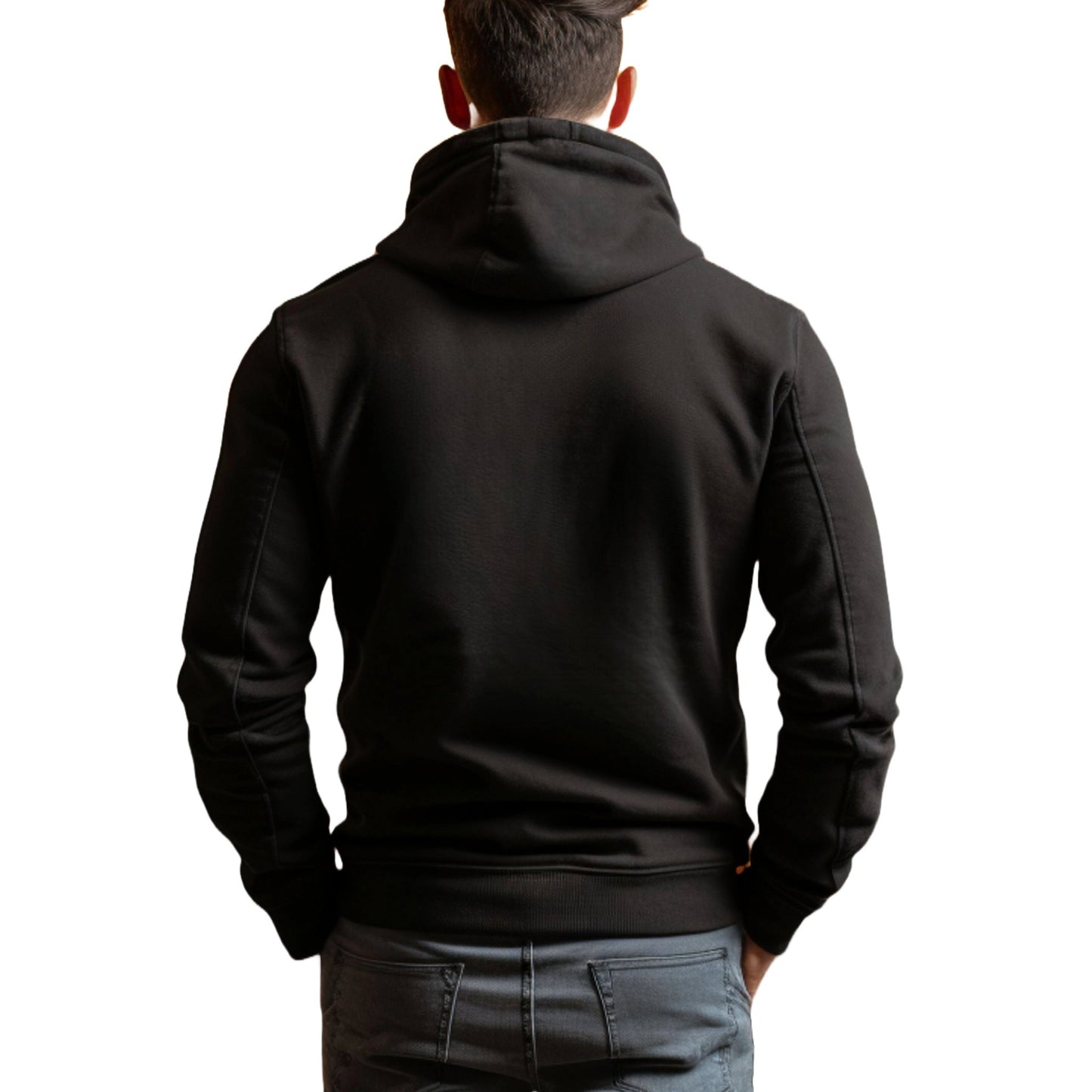 Black Plans With My Cat Hooded Sweatshirt Unisex