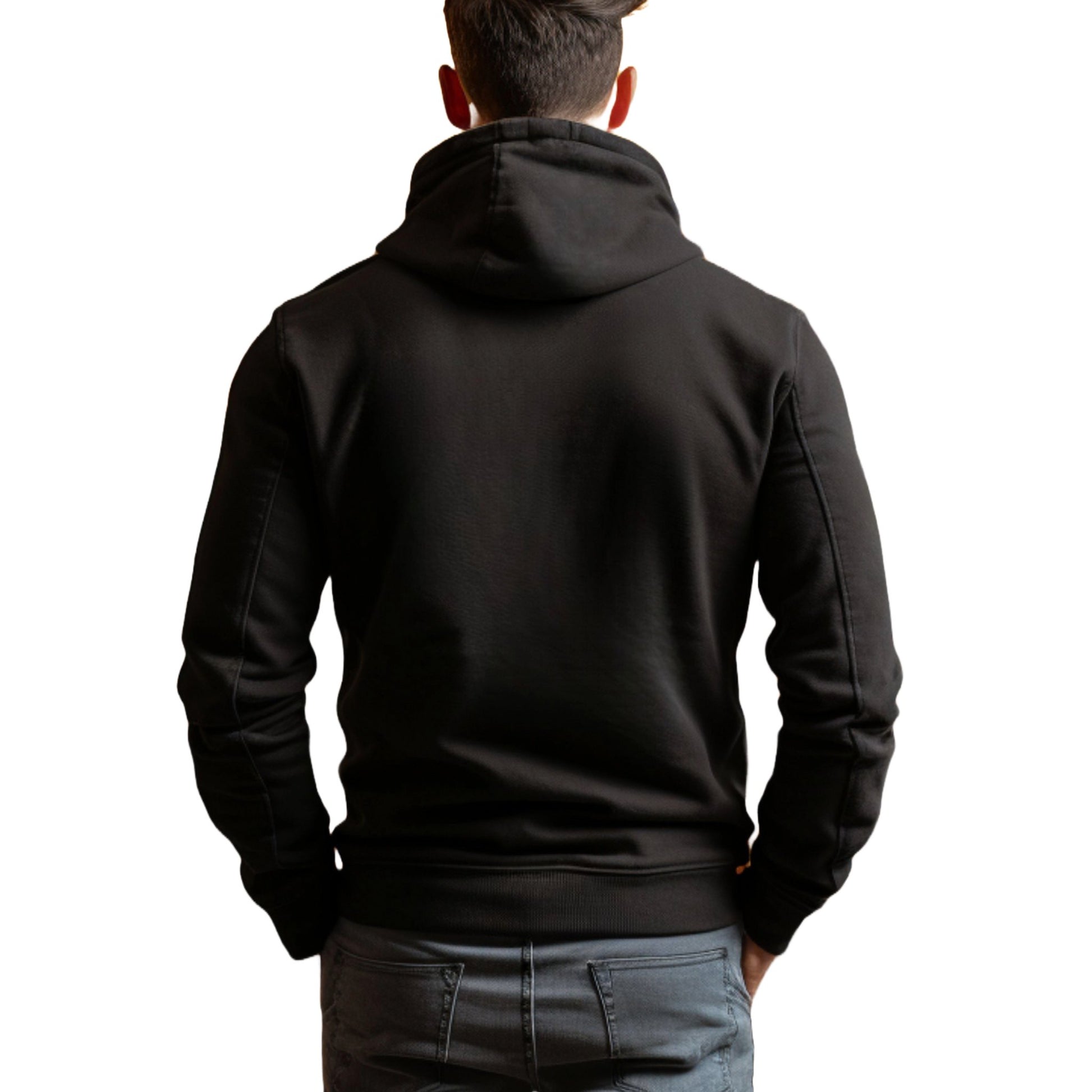 Black Plans With My Cat Hooded Sweatshirt Unisex