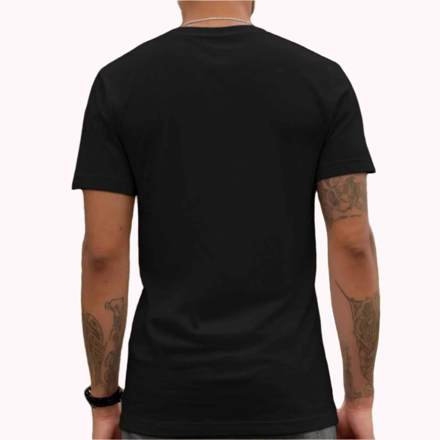 Black Feed My Cat V-Neck T-Shirt Unisex