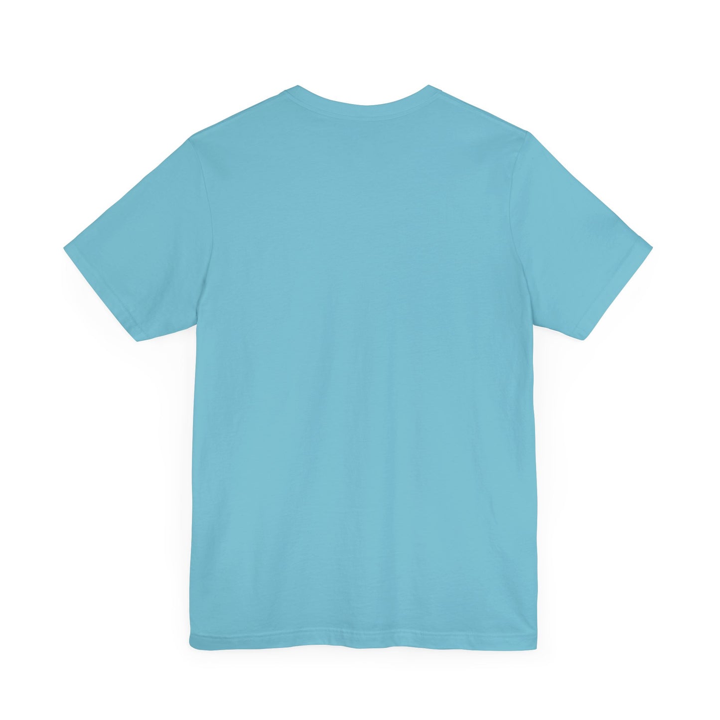 Turquoise Cats Cake & Coffee T-Shirt Unisex Crew Neck