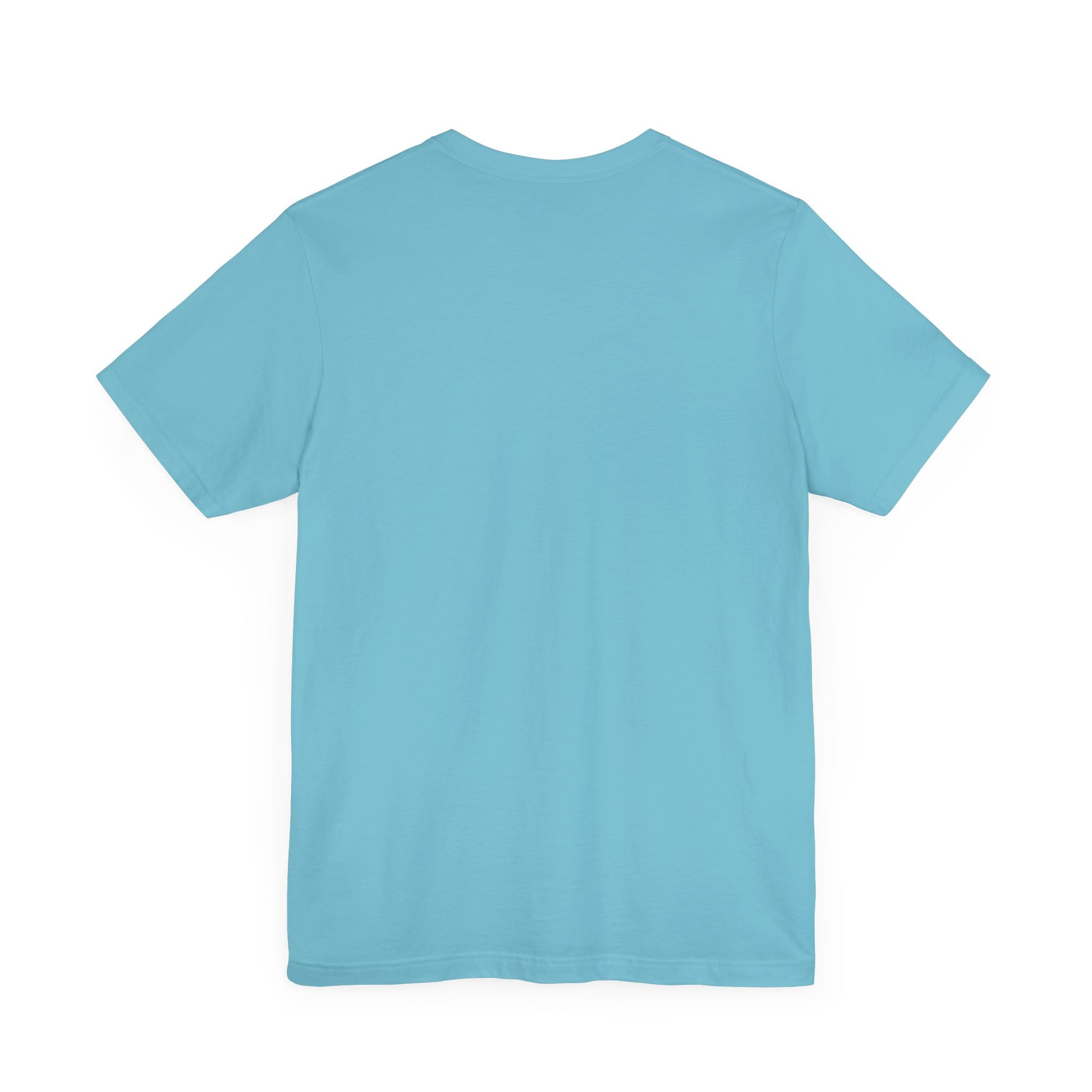 Turquoise Cats Cake & Coffee T-Shirt Unisex Crew Neck