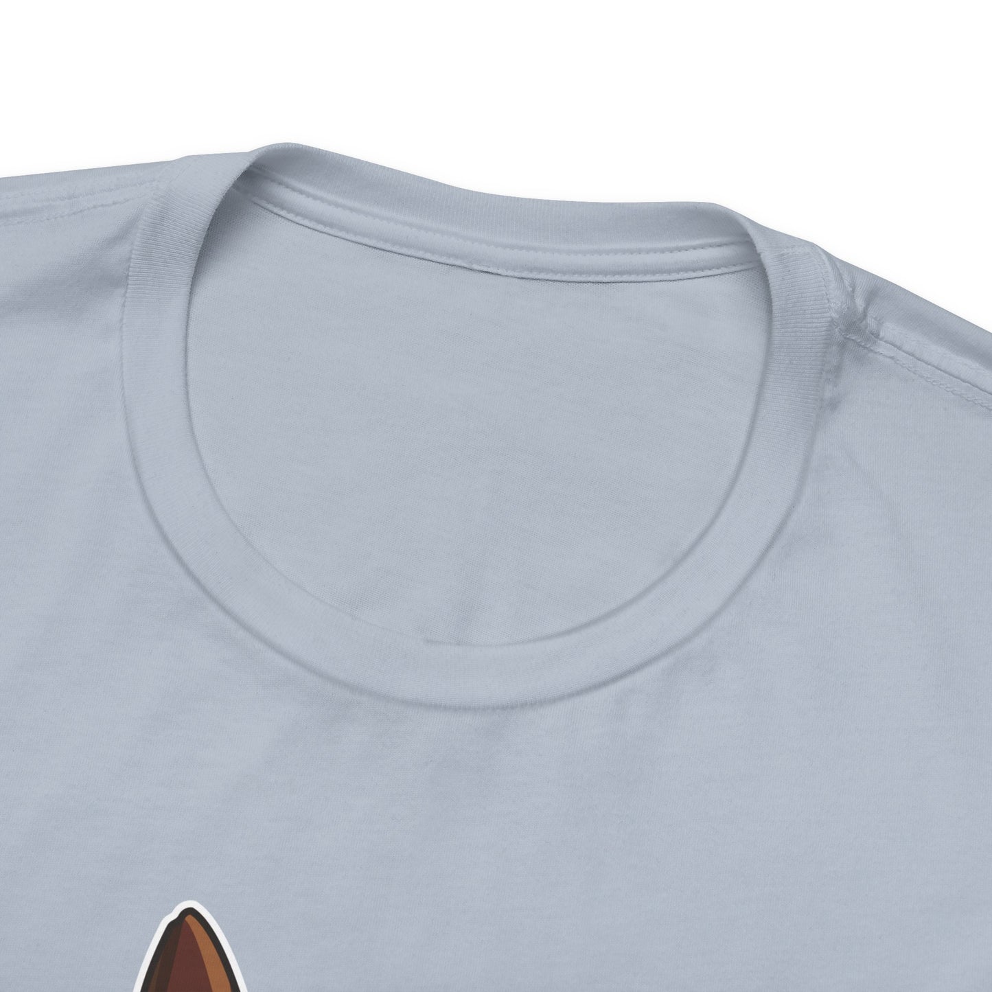 Light Blue Drinking Cat T-Shirt Unisex
