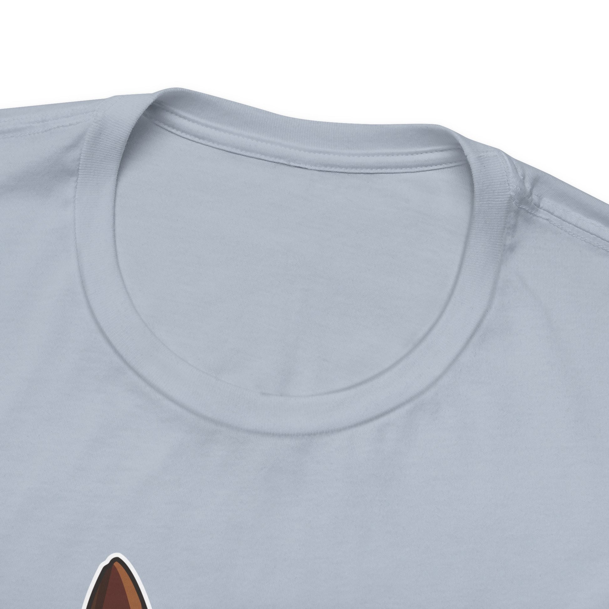 Light Blue Drinking Cat T-Shirt Unisex