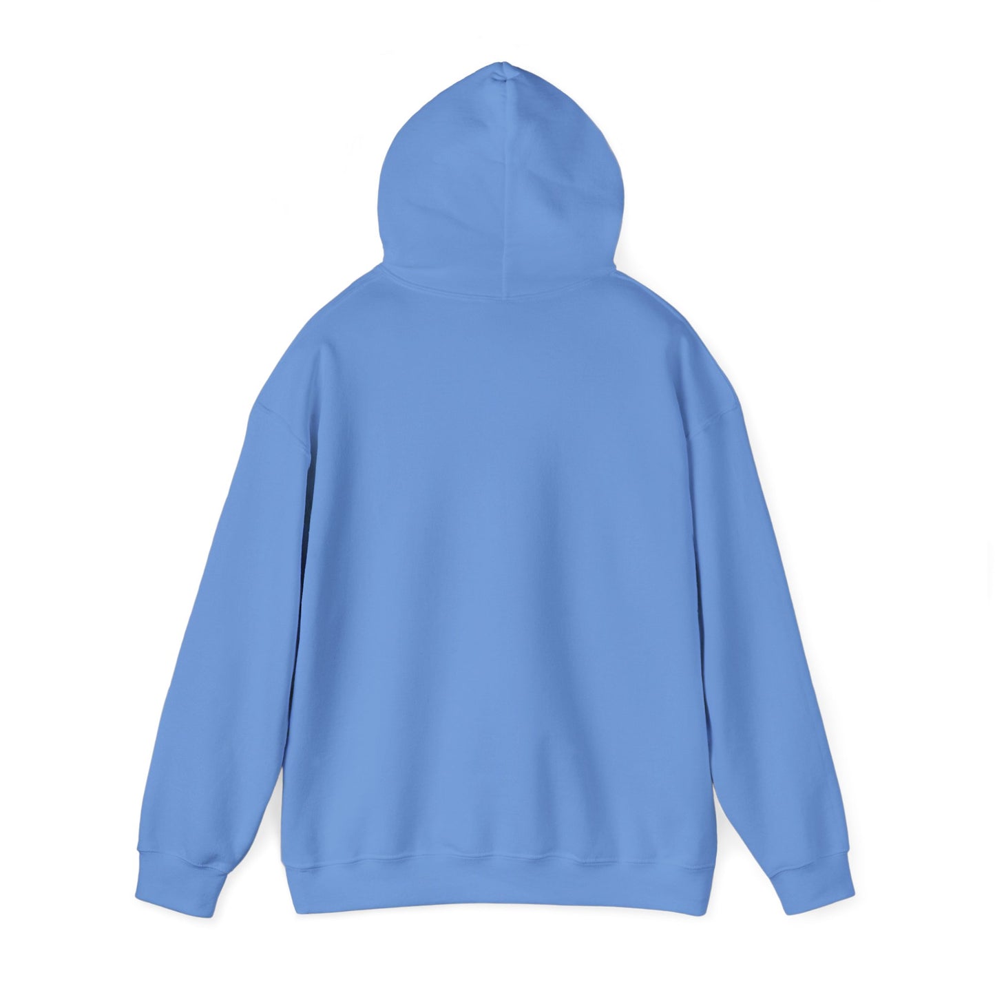Carolina Blue Headscarf Cat Themed Hooded Sweatshirt Unisex