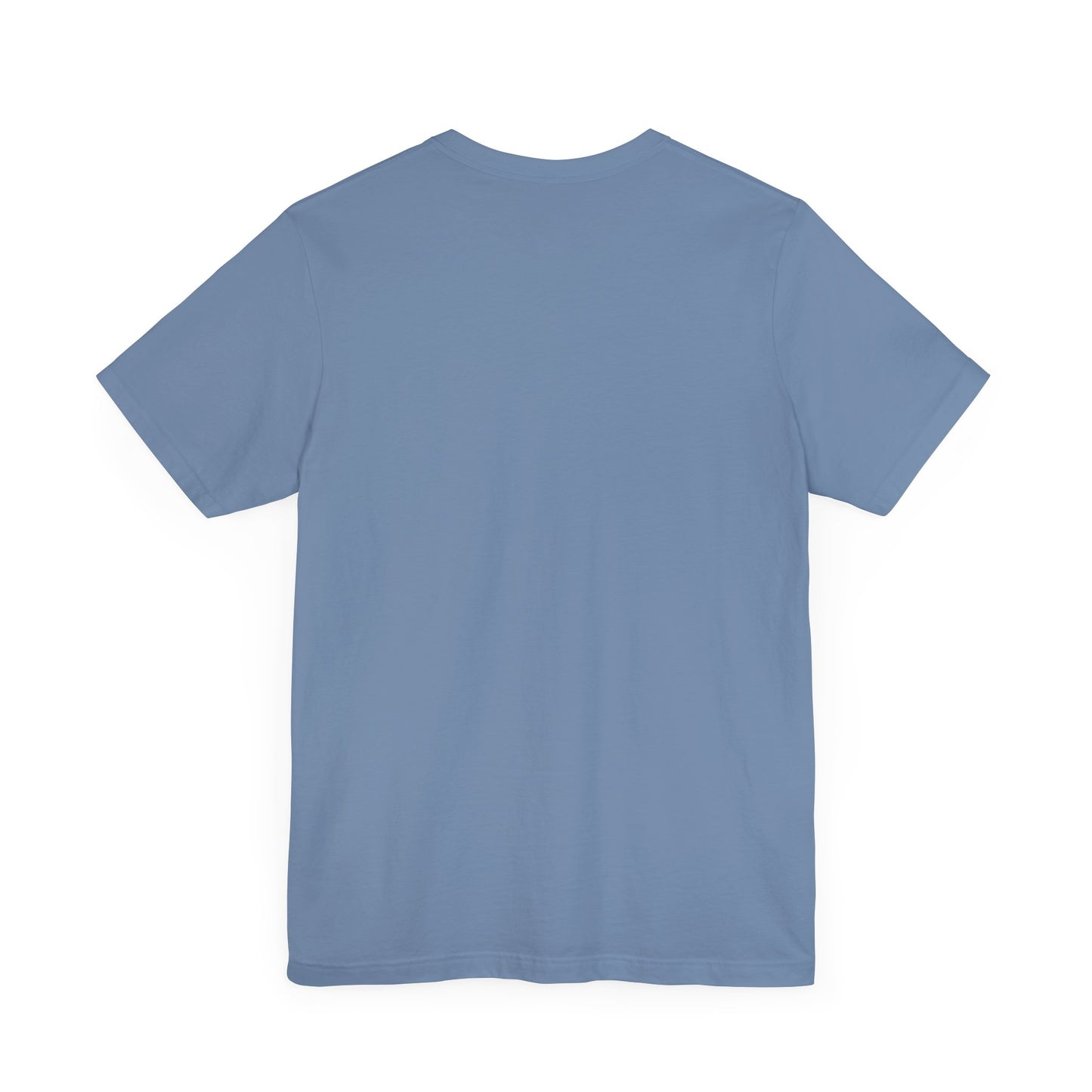Steel Blue Lost In Music Cat T-Shirt Unisex Crew Neck