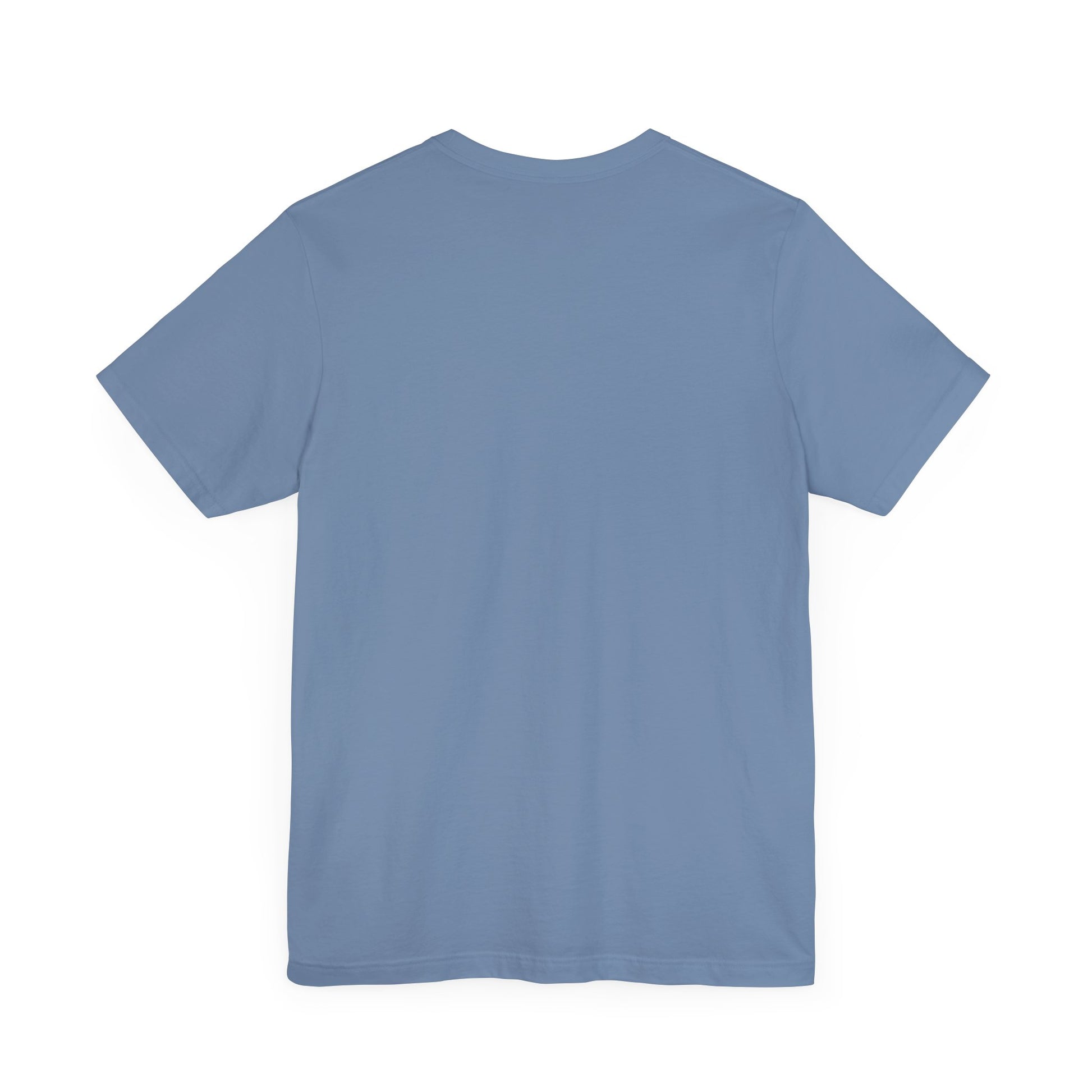 Steel Blue Lost In Music Cat T-Shirt Unisex Crew Neck