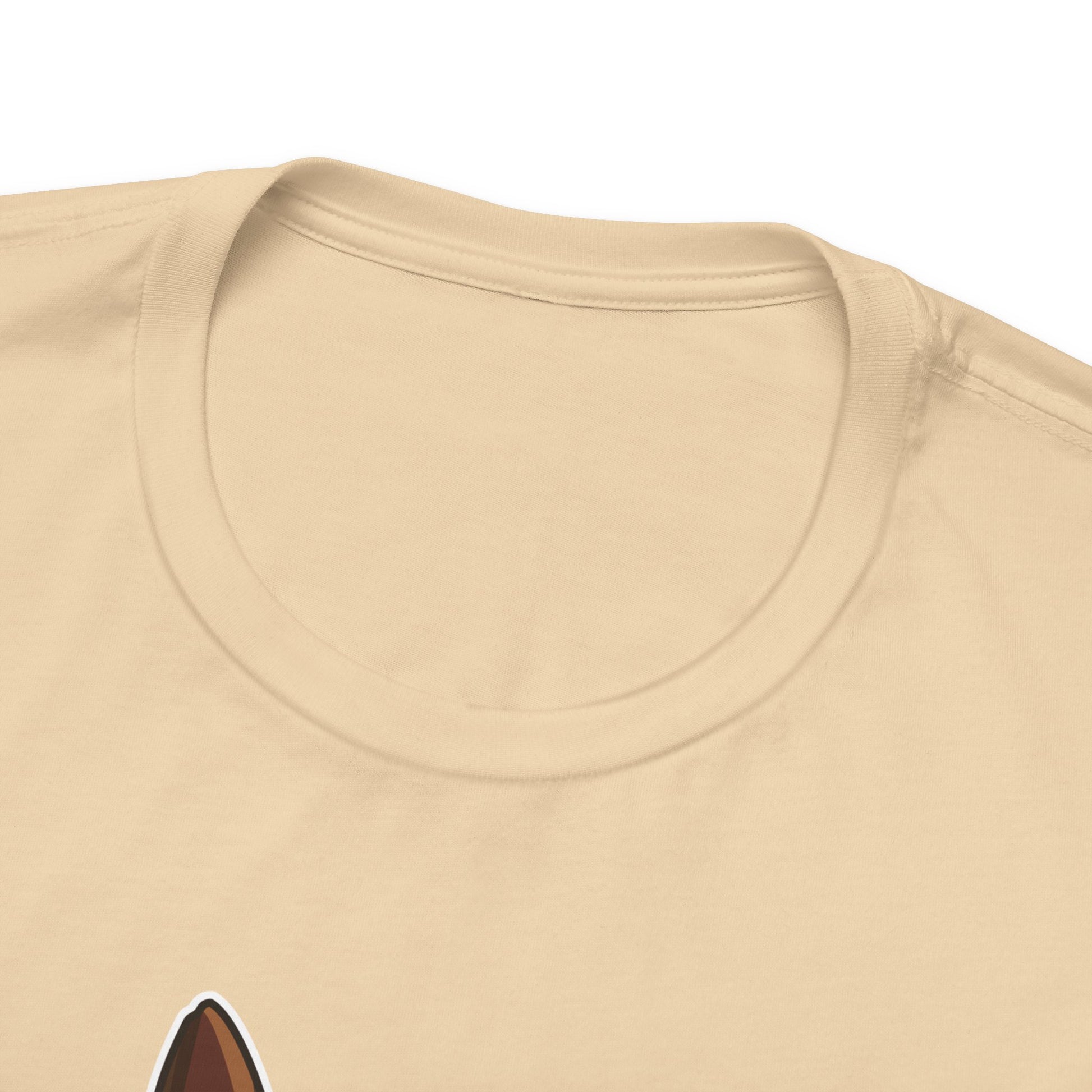 Cream Drinking Cat T-Shirt Unisex