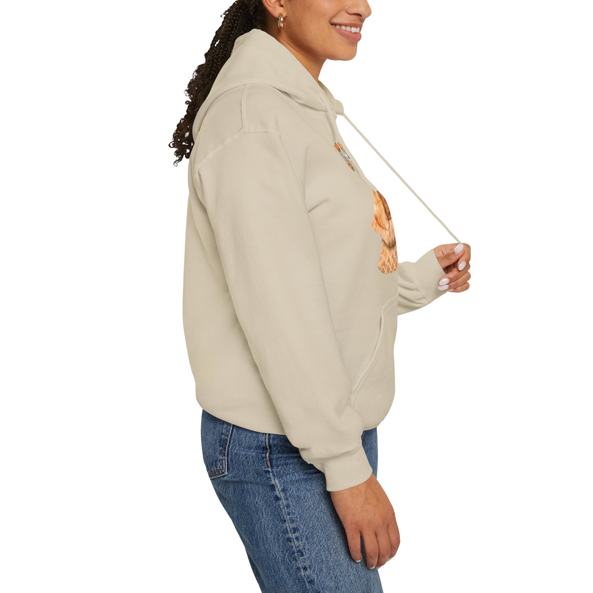 Sand Most Days Cat Themed Hooded Sweatshirt Unisex 