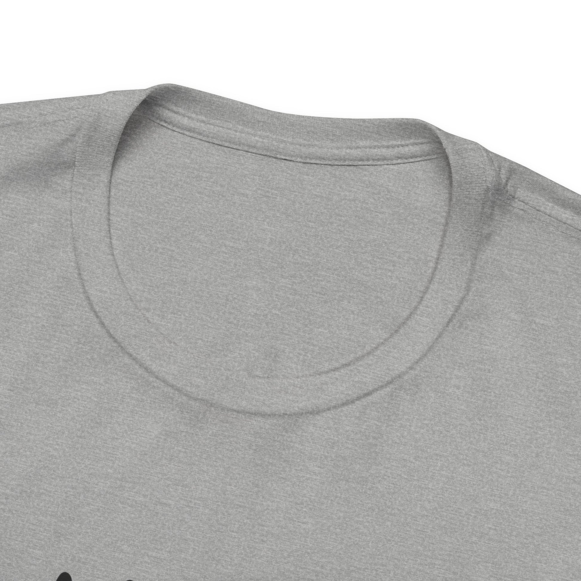Heather Gray Cats Cake & Coffee T-Shirt Unisex Crew Neck