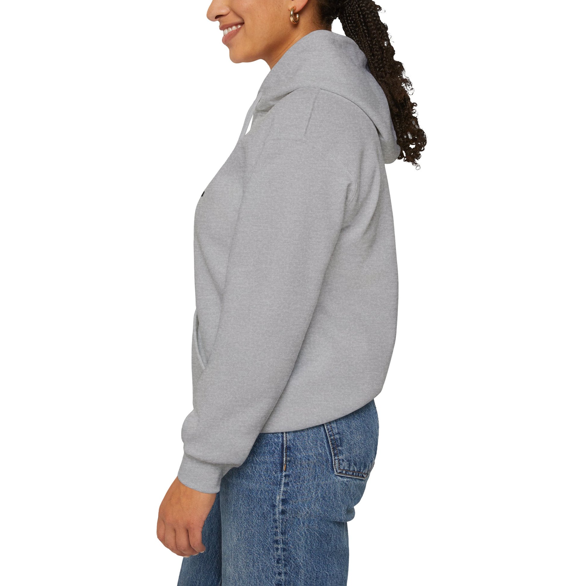 Oyster I Saw A Cat Hooded Sweatshirt Unisex