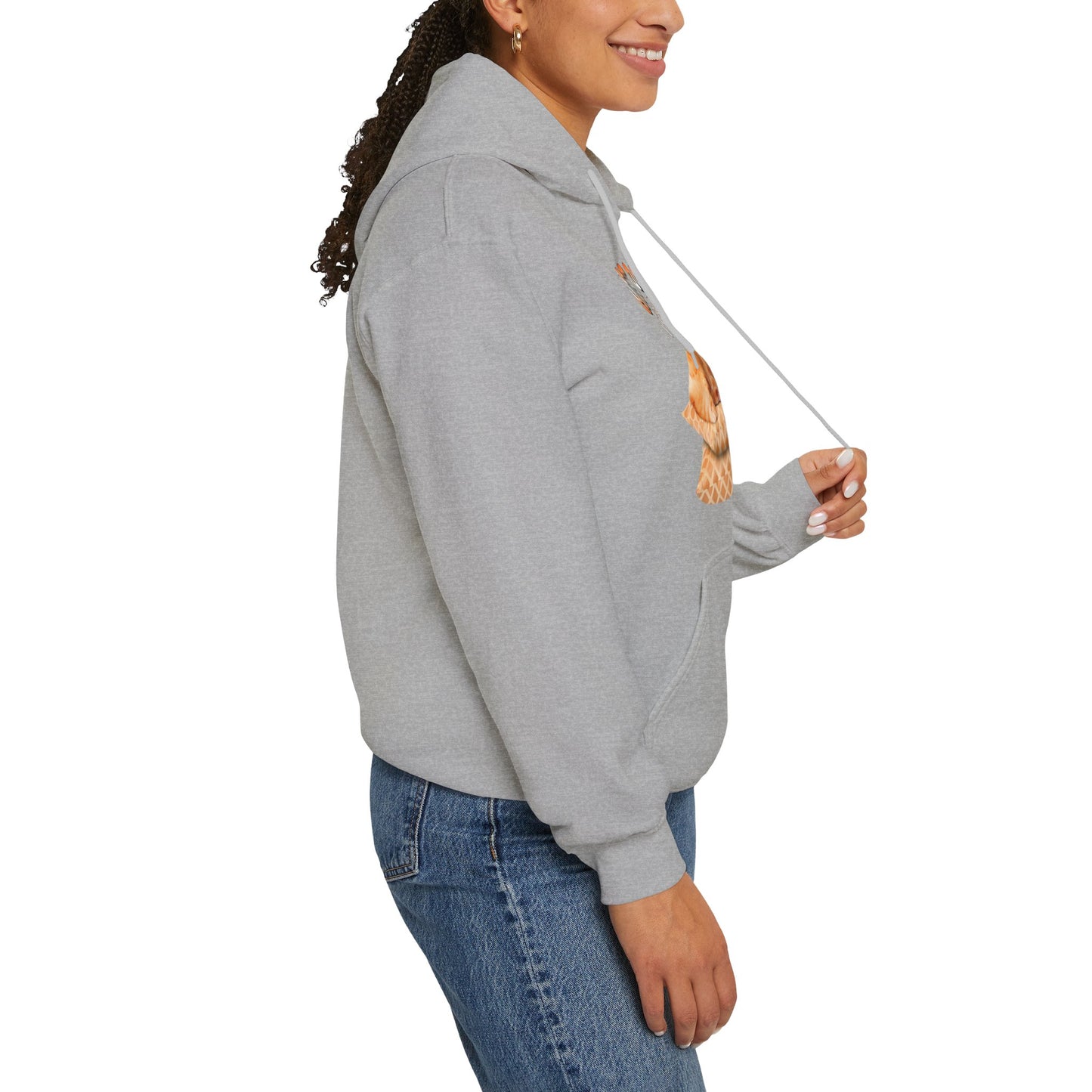 Oyster Most Days Cat Themed Hooded Sweatshirt Unisex 