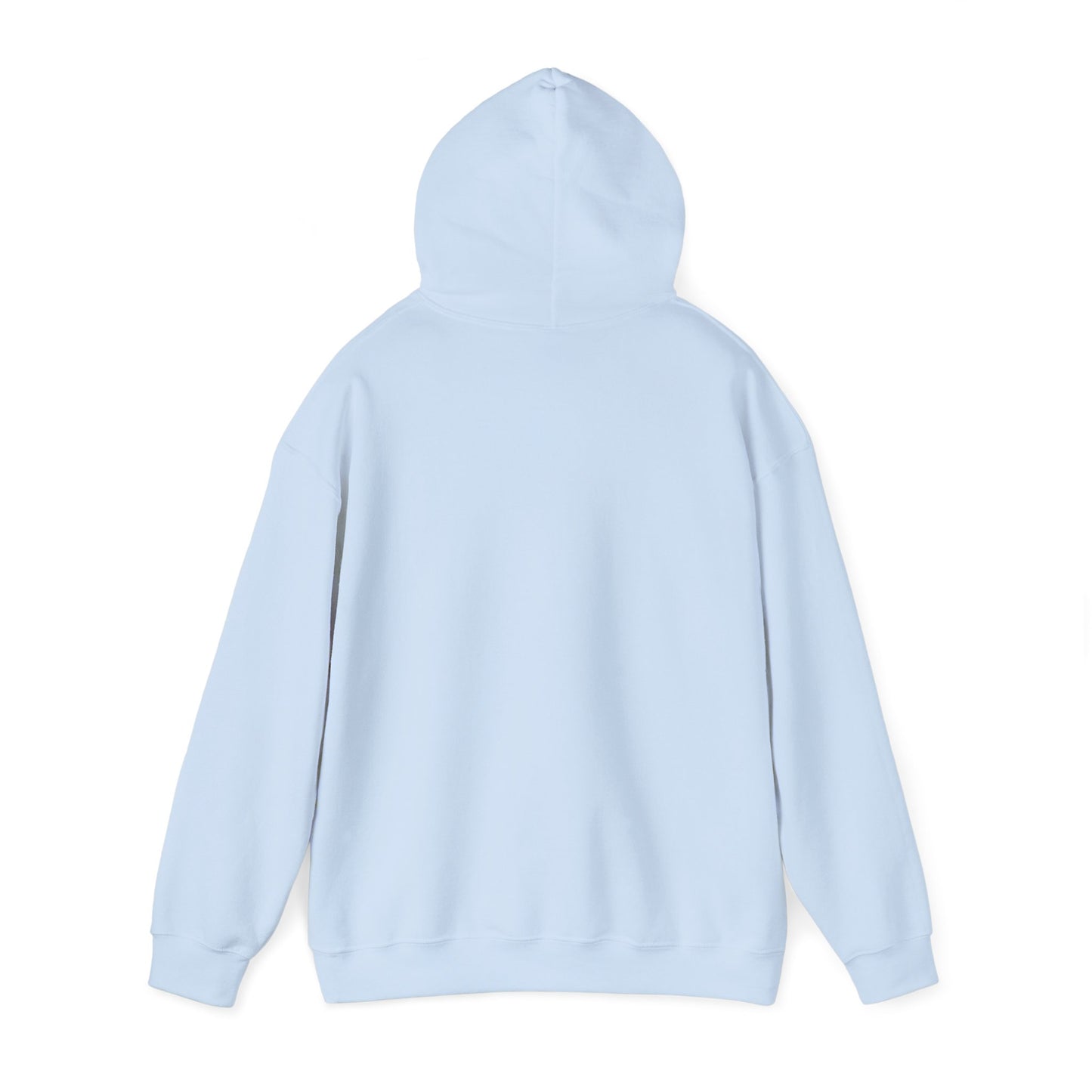 Pale Blue Cat Addict_Maine Coon Feline Themed Hooded_Sweatshirt Unisex 