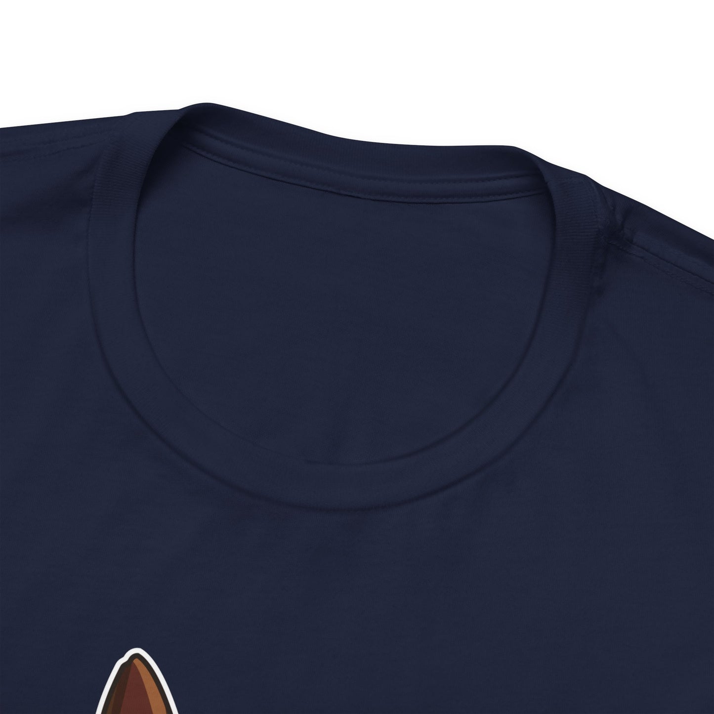 Navy Drinking Cat T-Shirt Unisex