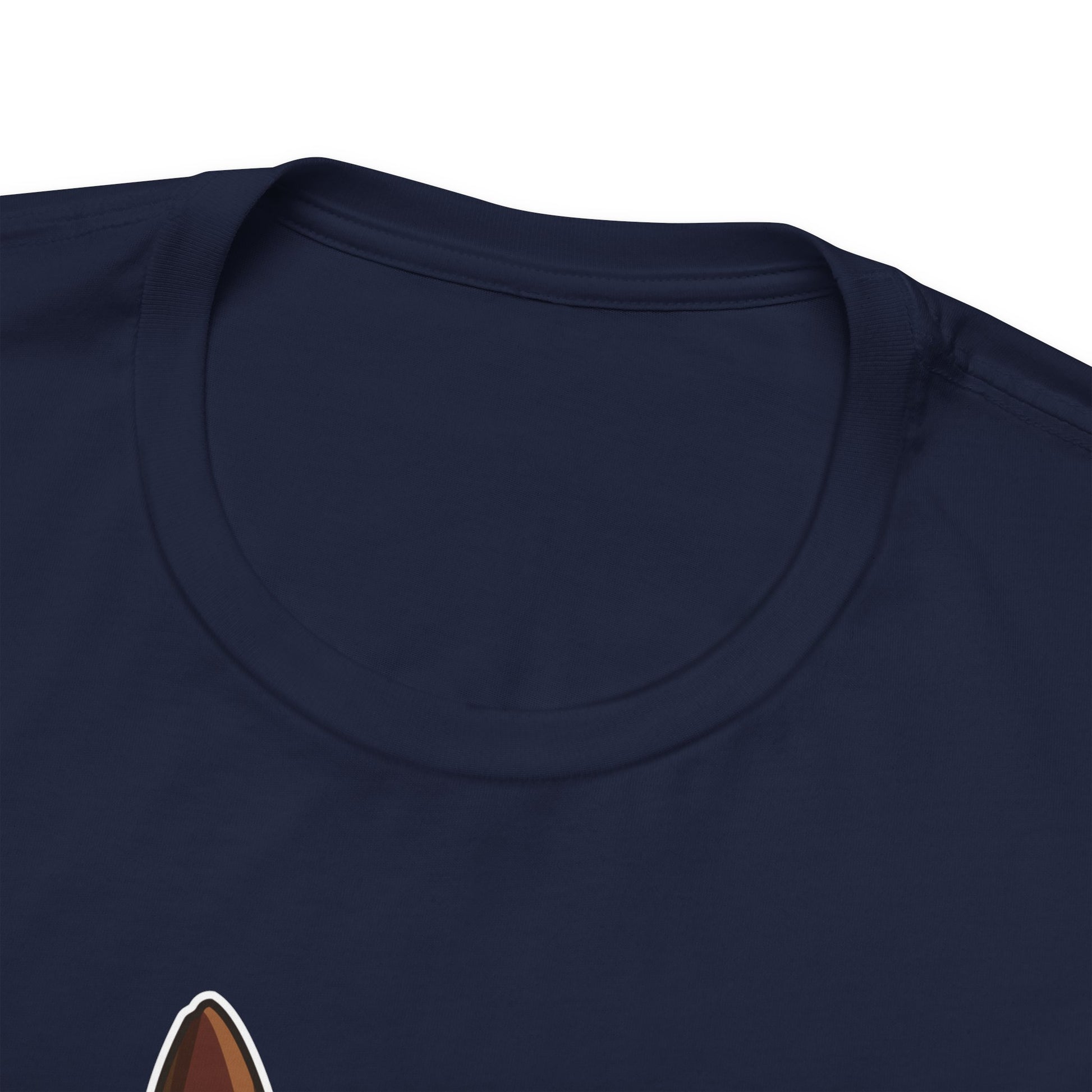 Navy Drinking Cat T-Shirt Unisex