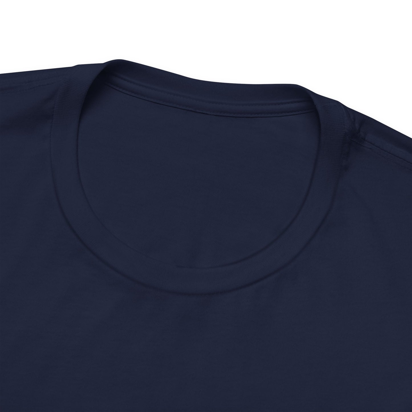 Navy I Saw A Cat T-Shirt Unisex Crew Neck 