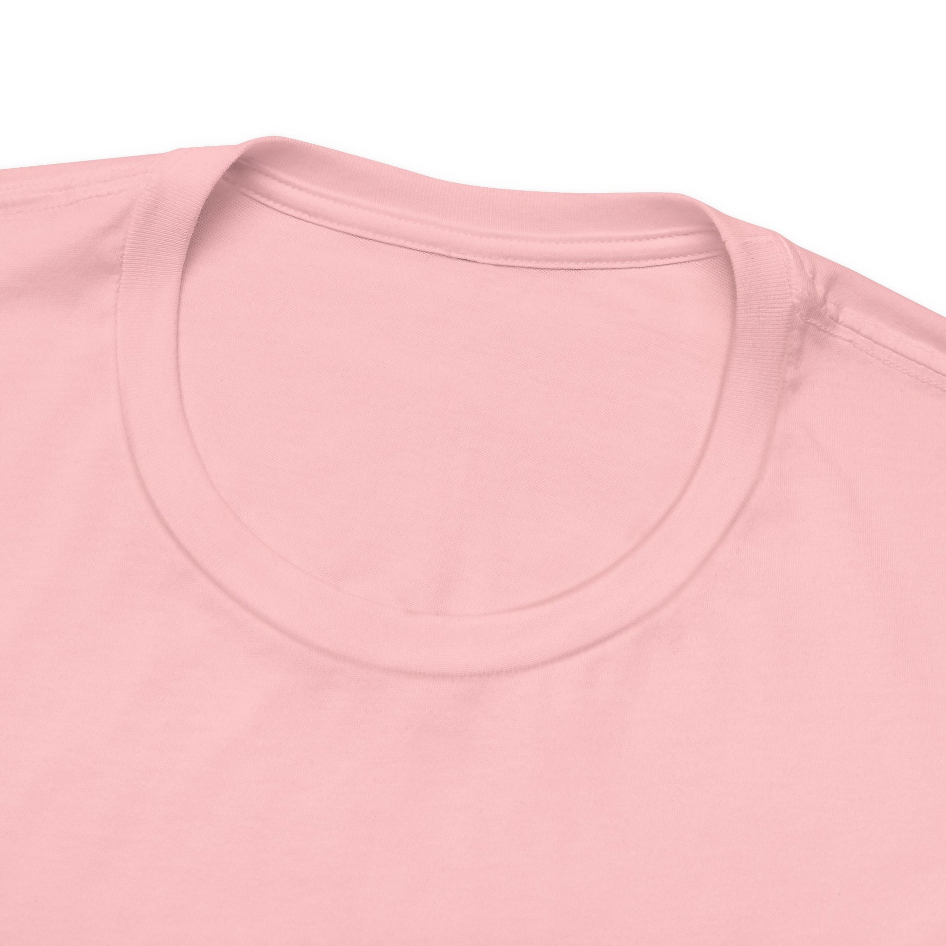Pink my_cat_was_sitting_on_me_T-shirt_unisex Crew Neck
