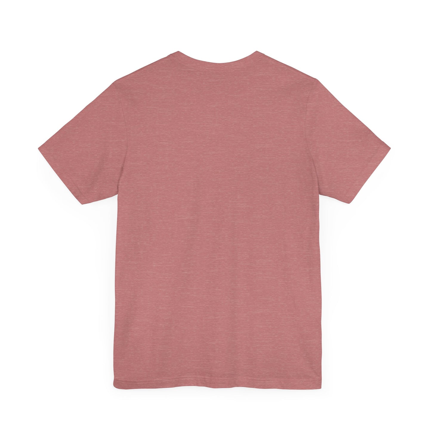Mauve Headphones Cat T-Shirt Unisex Crew Neck