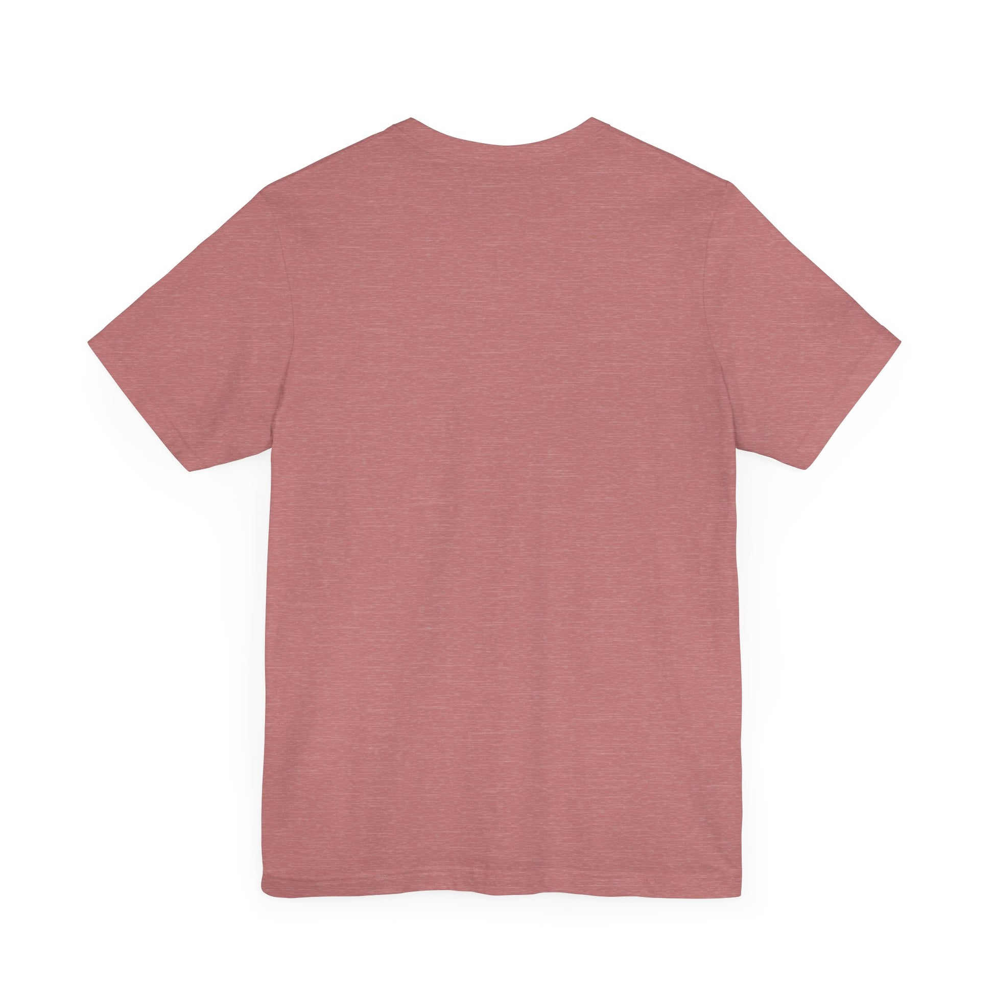 Mauve Headphones Cat T-Shirt Unisex Crew Neck