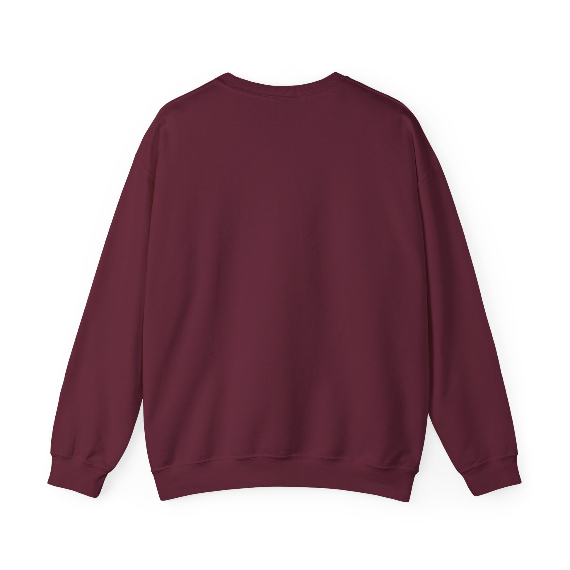 Maroon Not Lazy Crewneck Unisex Cat Themed Sweatshirt