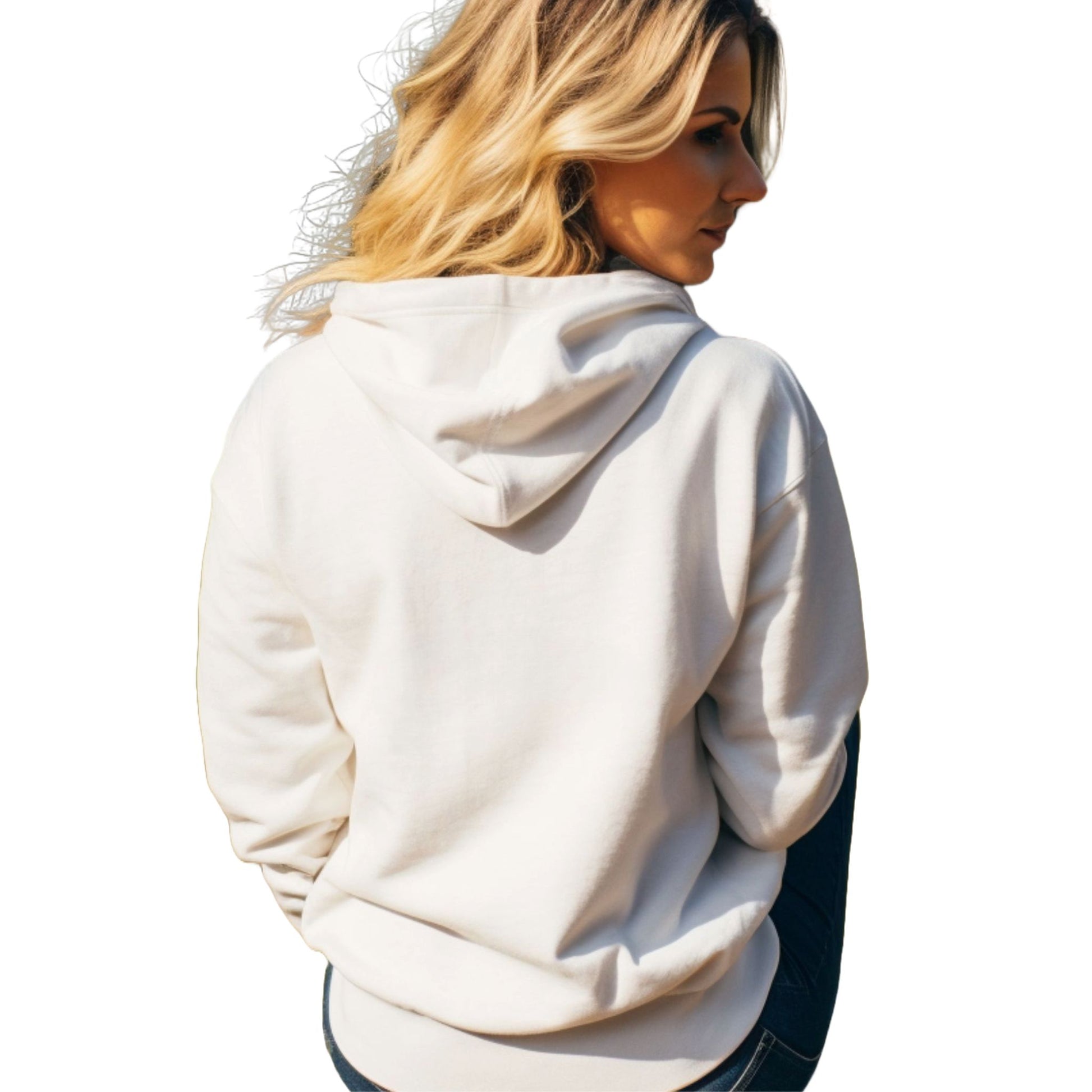 White Baker Boy Cat Themed Hooded Sweatshirt Unisex