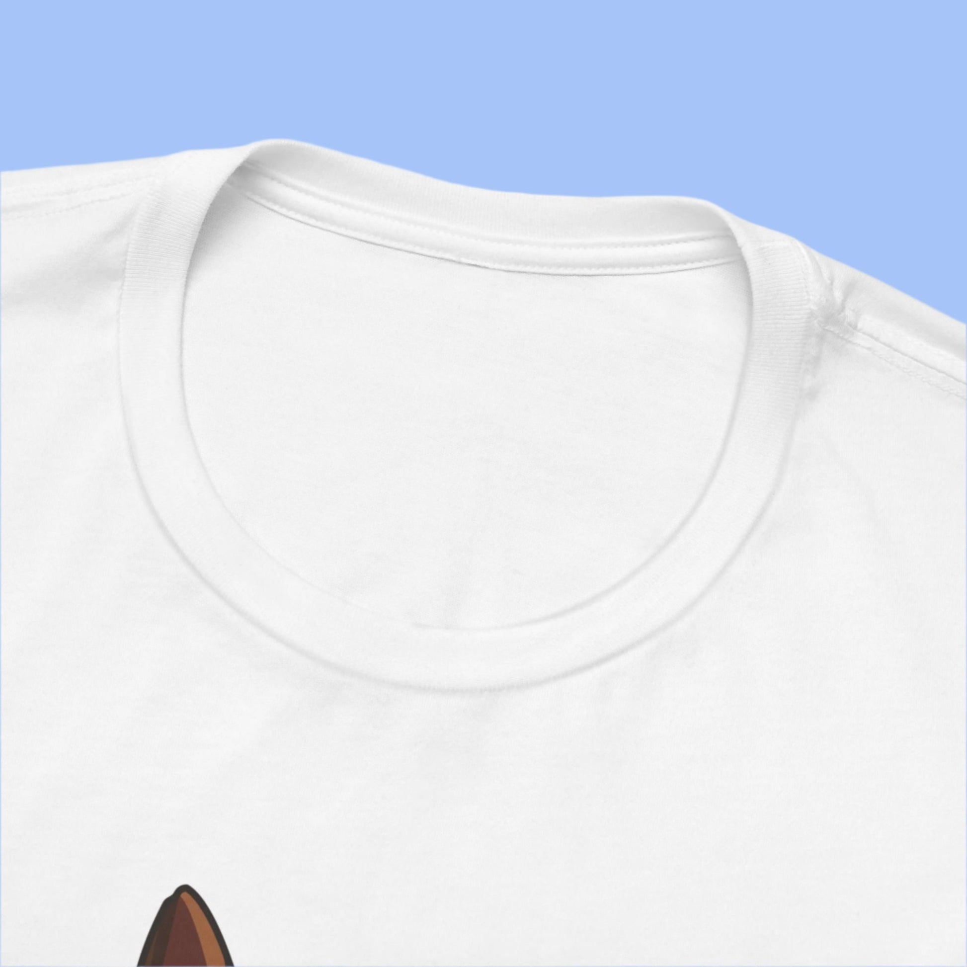 White Drinking Cat T-Shirt Unisex