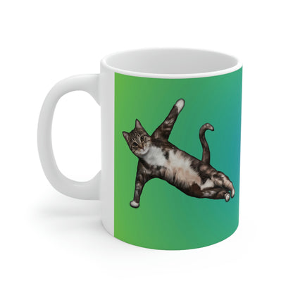 Yoga Pose Mug (Green)