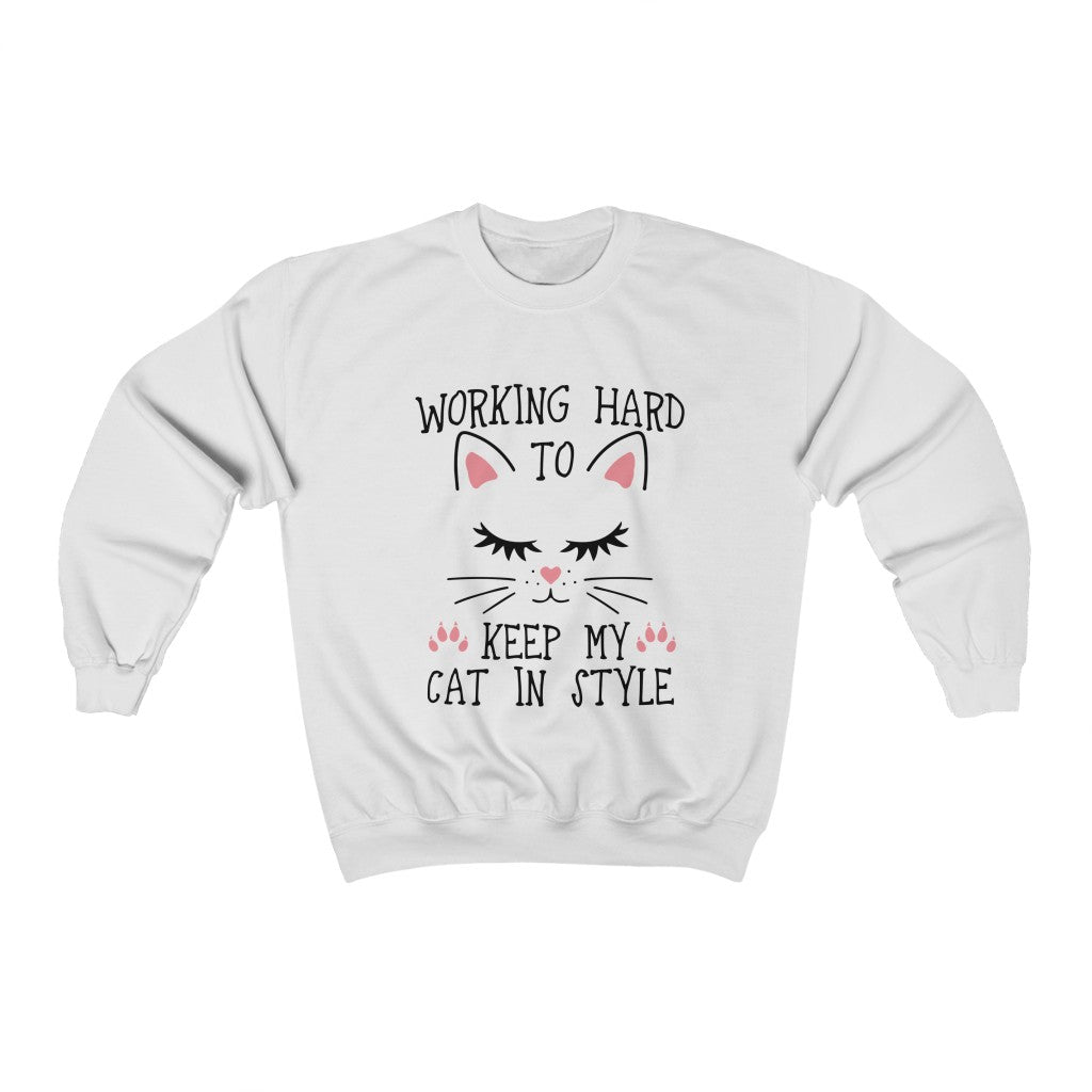 Working Hard Unisex Sweatshirt (18000)