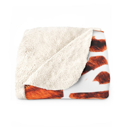 Bengal Light Brown Fleece Blanket.