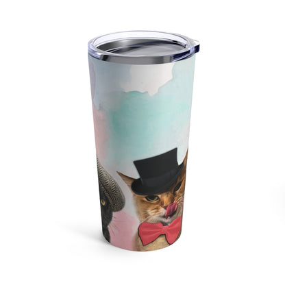 Cats In Hats Tumbler 20oz