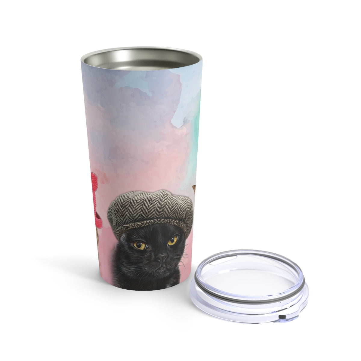 Cats In Hats Tumbler 20oz