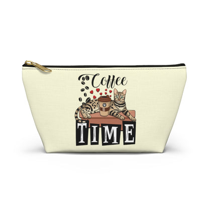 C☕ffee Beans & Love Hearts Accessory Bag