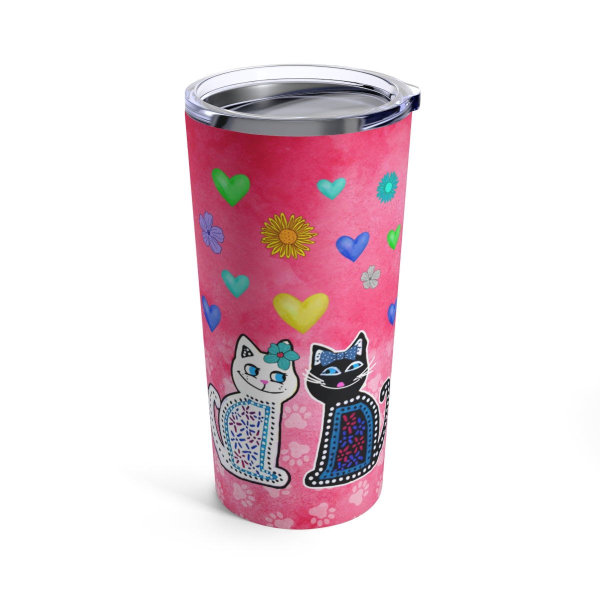 Hearts Tumbler 20oz