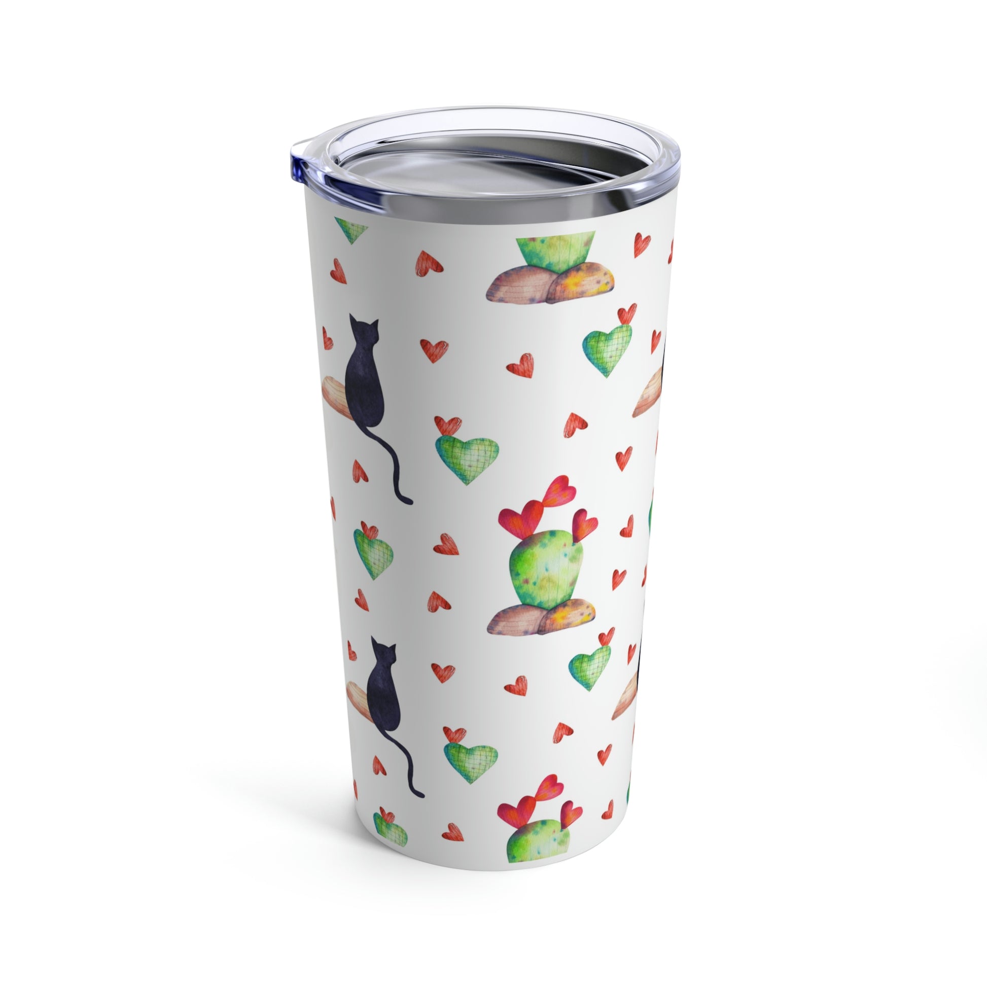 Alone Time Tumbler 20oz Cat Themed Travel Tumbler