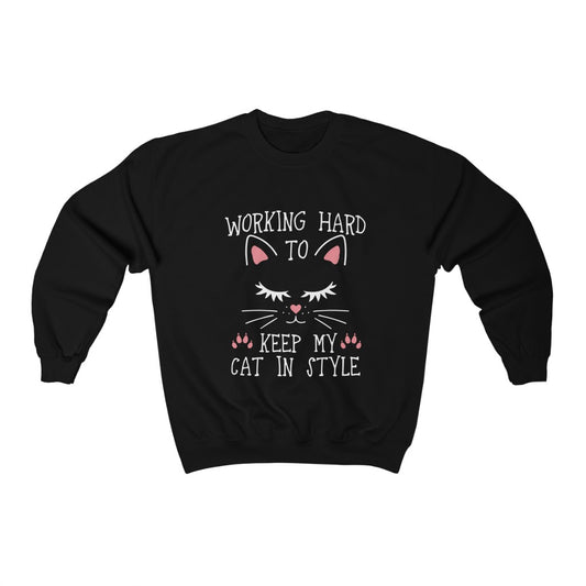 Working Hard Unisex Sweatshirt (18000)
