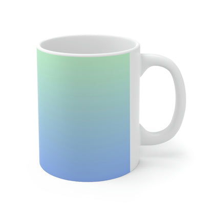 Cat Addict Blue Mug