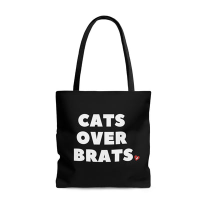 Cats Over Brats Tote Bag