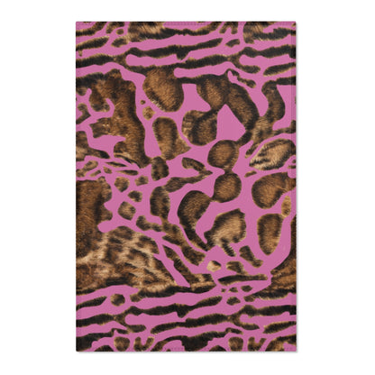 Pink Bengal Area Rug