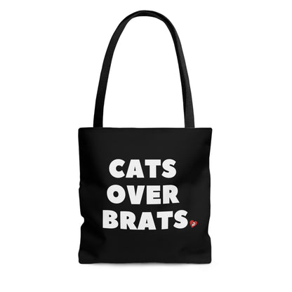 Cats Over Brats Tote Bag