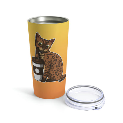 Drinking Cat Tumbler 20oz