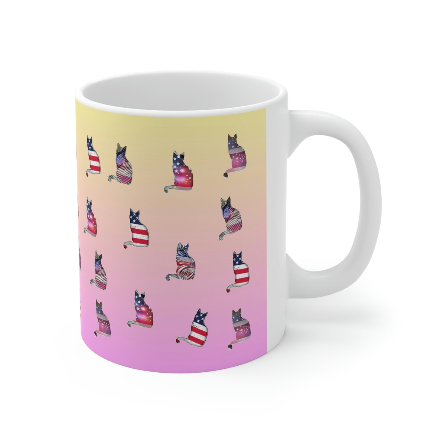 LOVE USA Pink Mug